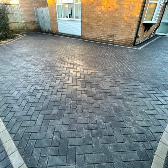 Block paving in Leeds