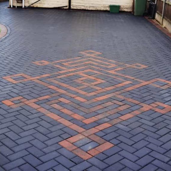 block paving Driveway