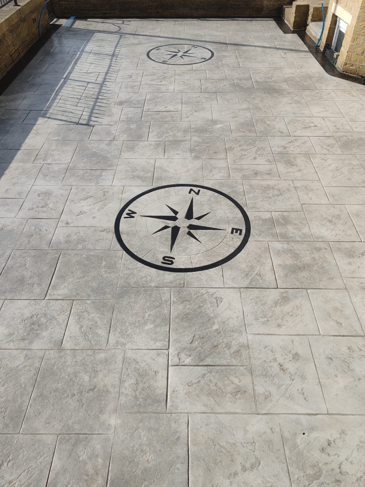 Imprinted Concrete Driveways in Leeds
