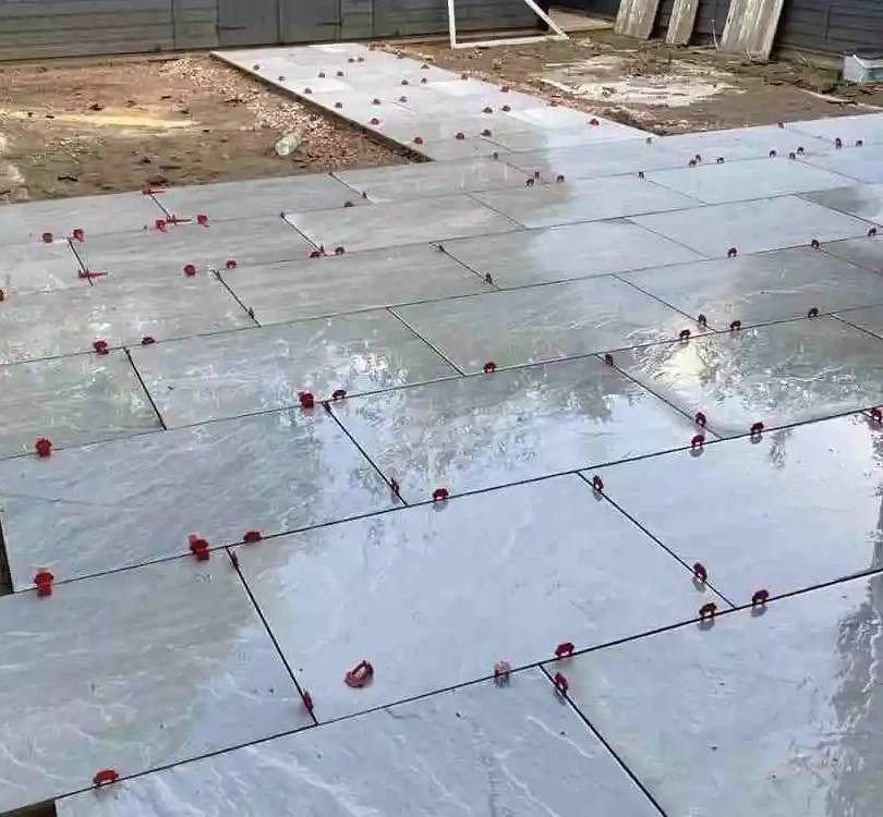 flagstone installation