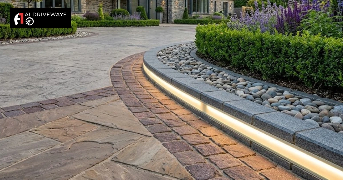 Decorative Driveway Edging