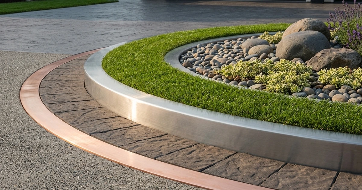 Metal Driveway Edging