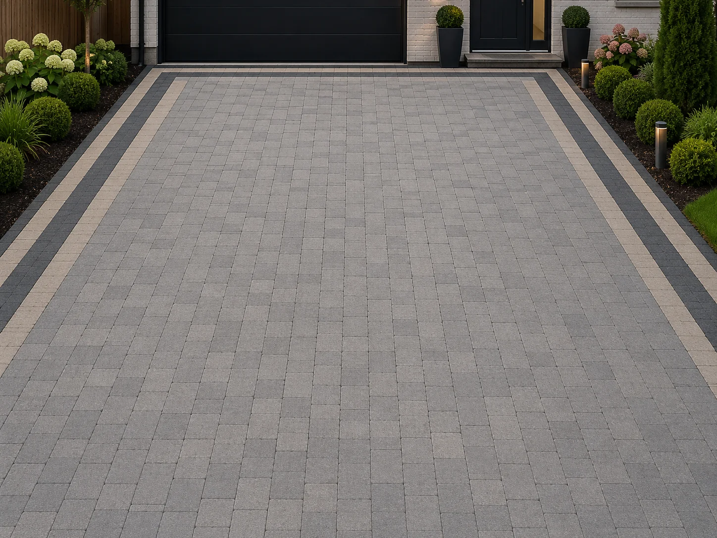 Contrasting Border Designs